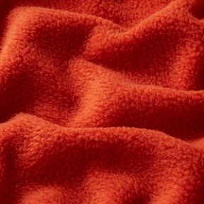 Fleece s protižmolkovou úpravou – terracotta, 