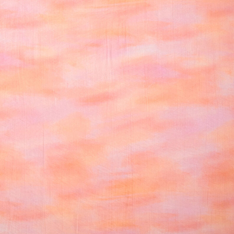 Lehká tencelová batika – broskvově oranžová,  image number 1
