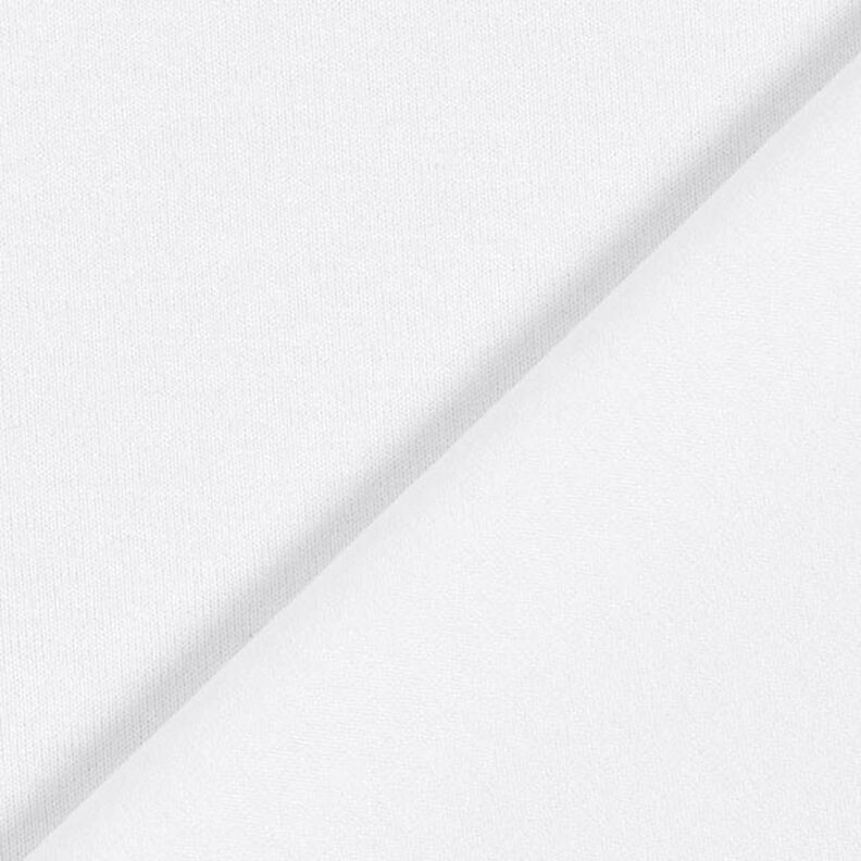 Viskózový žerzej lehký – bílá,  image number 4