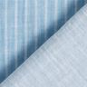 Mušelín / dvojitá mačkaná tkanina barevné pruhy příze | Poppy Fabrics – brilantní modrá/bílá,  thumbnail number 4