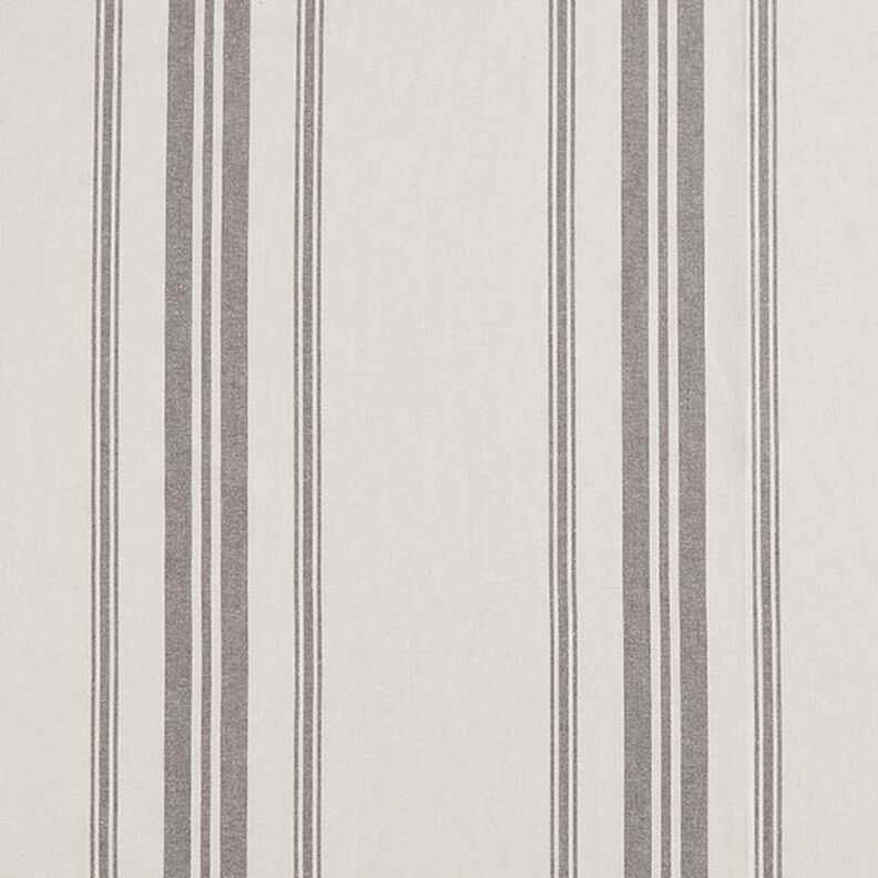 Dekorační látka Plátno tkané pruhy – antracitová,  image number 1
