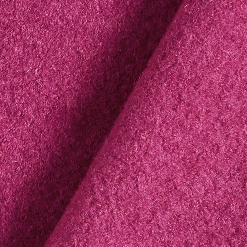 Valchovaný vlněný loden – purpurová, image number 3