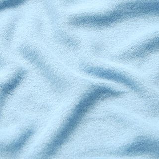Kašmírový fleece hladký – světle modra, 