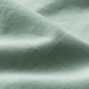 Směs lnu a bavlny Jednobarevné provedení – rákosove zelená, 