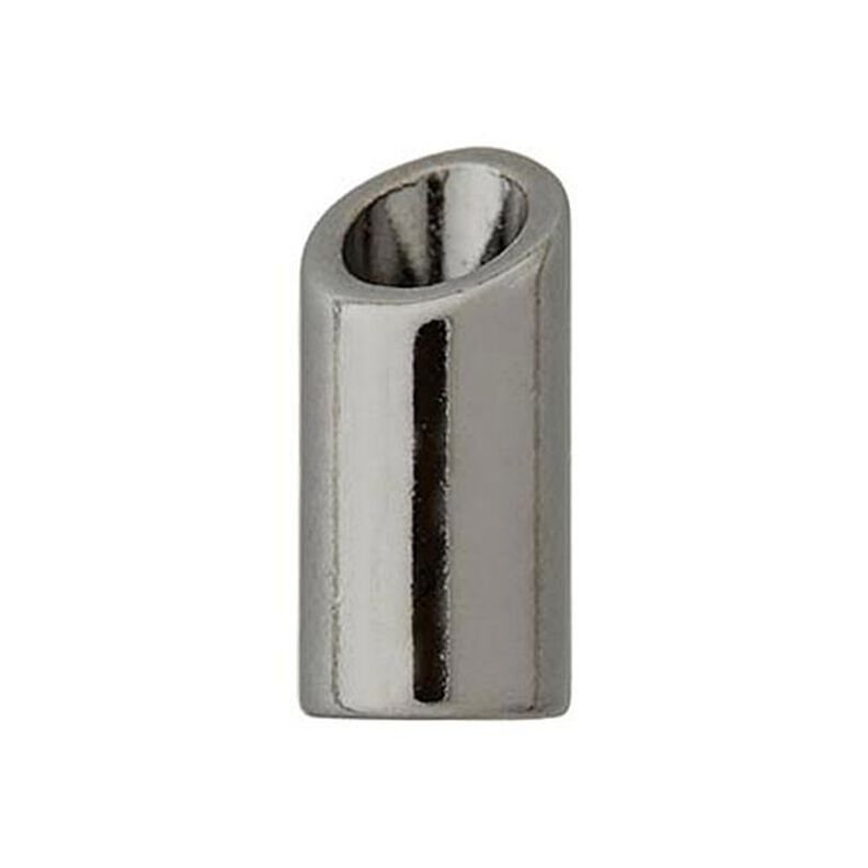 Koncovka na šňůrky [ Ø 5 mm ] – starostarostříbrná kovový,  image number 2