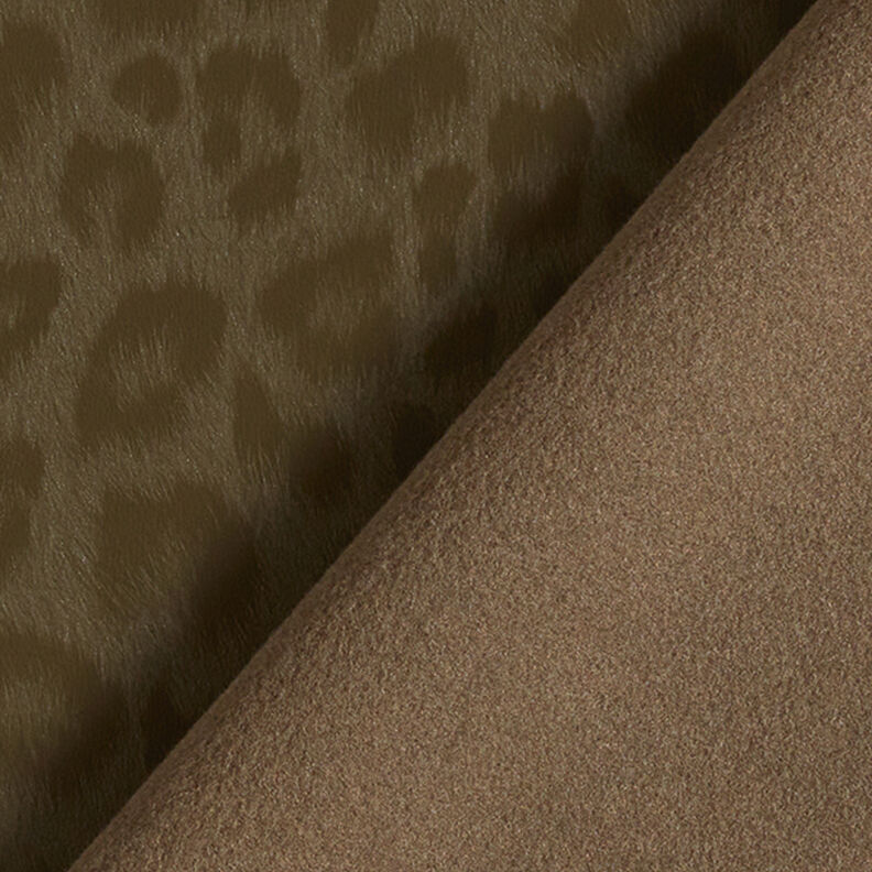 Softshell leopardí vzor – khaki,  image number 3