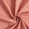 Bavlněný kreton drobný vzor paisley – terracotta,  thumbnail number 3