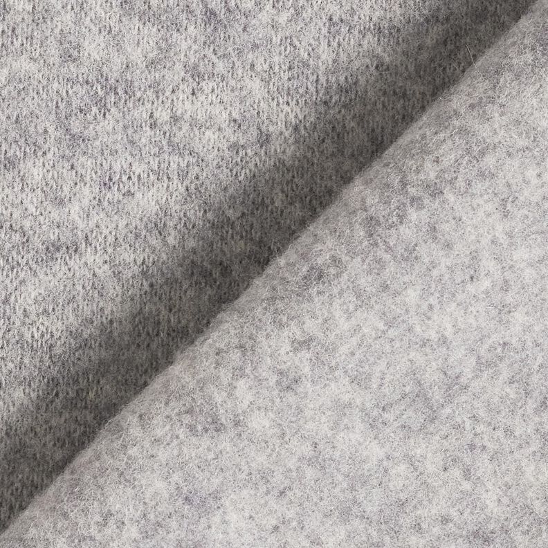 Vlněný fleece z čisté ovčí vlny Melír – šedá, image number 3