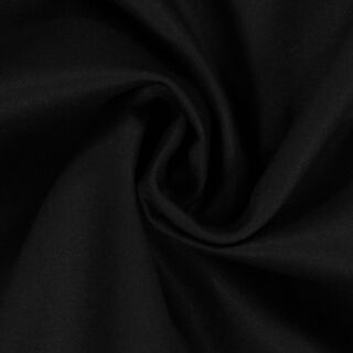 Bavlněný kepr Jednobarevné provedení – černá | Zbytek 70cm, 