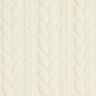Žakárové žerzejové kloké Copánkový vzor – bílá,  thumbnail number 1