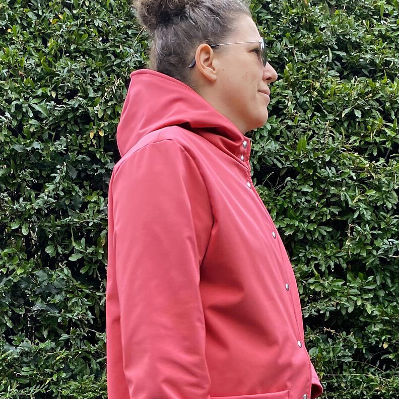 FRAU KARO – podšitá parka s kapucí a nakládanými kapsami, Studio Schnittreif | XS - XXL,  image number 16