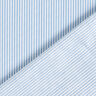 Strečová látka na košile úzké proužky – bílá/světle modra,  thumbnail number 5