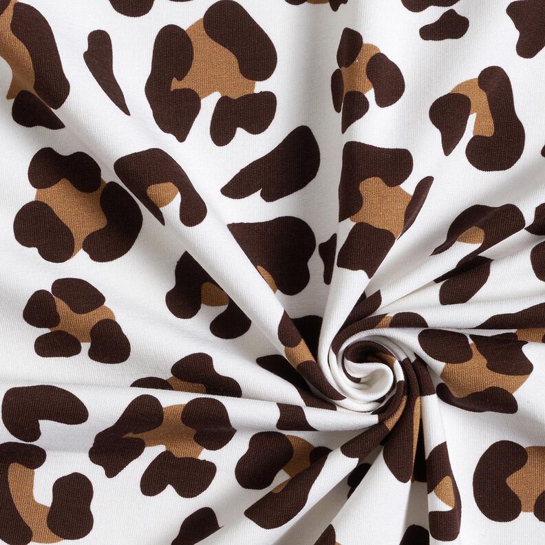 Francouzské froté digitální potisk – písková,  image number 3