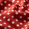 Bavlněný popelín Polka Dots – terracotta/bílá,  thumbnail number 2