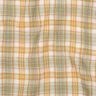 Mušelín / dvojitá mačkaná tkanina Károvaná | Poppy Fabrics – kari žlutá/šalvějová,  thumbnail number 2