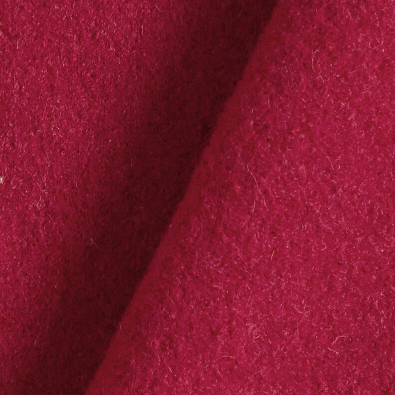 Valchovaný vlněný loden – karmínově červená,  image number 3