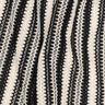 Pletenina Pruhy | Poppy Fabrics – černá/vlněná bílá,  thumbnail number 2