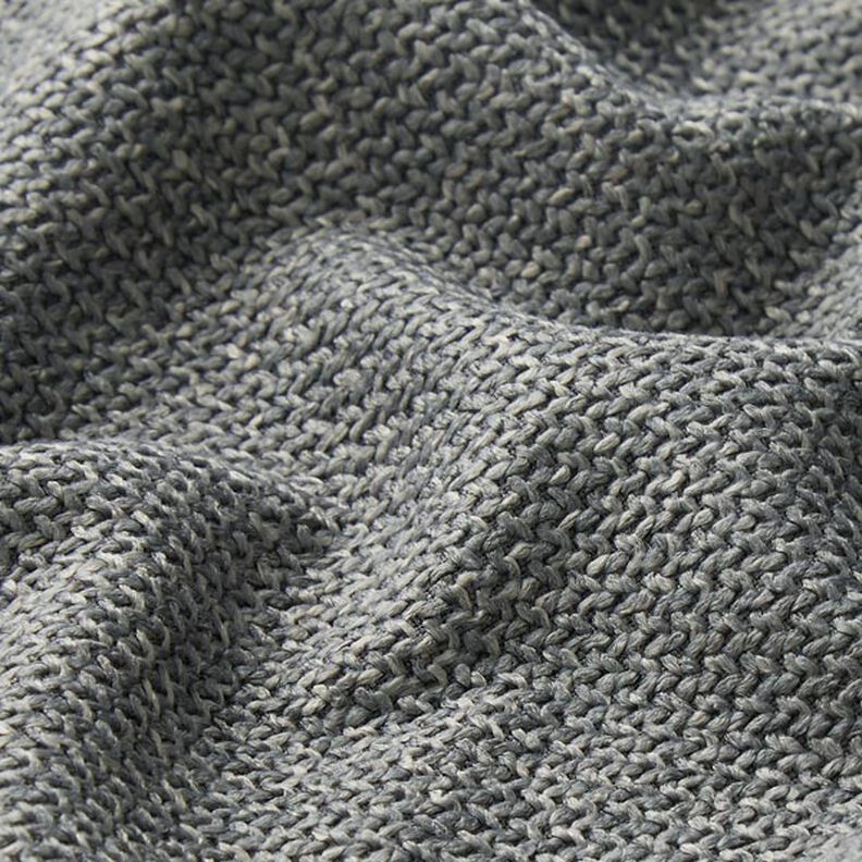 Čalounická látka hrubý křížový kepr Bjorn – břidlicově šedá | Zbytek 60cm,  image number 2