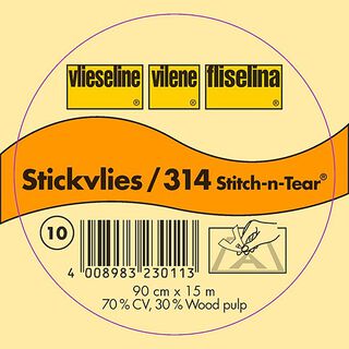 Stickvlies | Vlieseline – bílá, 