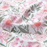 Bavlněný popelín velké luční květiny digitální potisk | Poppy Fabrics – bílá,  thumbnail number 2