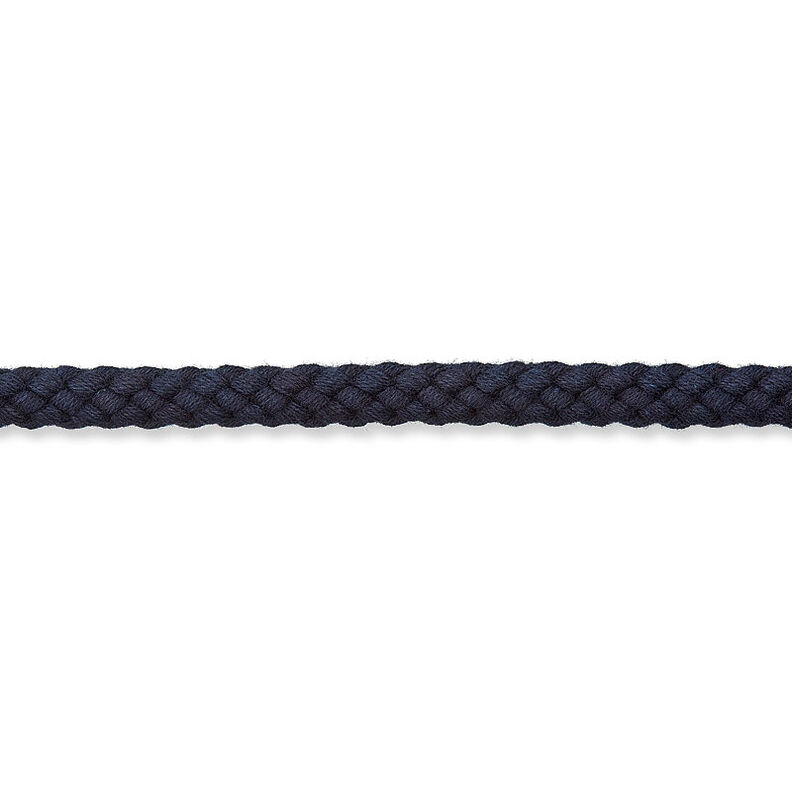 Bavlněná šňůrka [Ø 7 mm] – černá,  image number 2