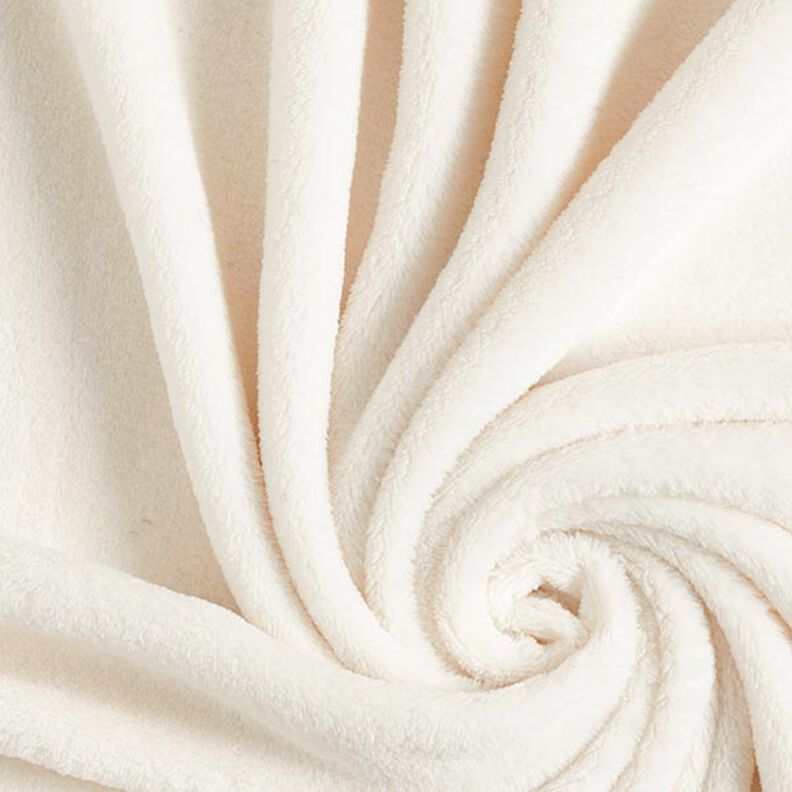 Hebký fleece – vlněná bílá,  image number 1