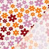 Hebká teplákovina Barevné květiny | Poppy Fabrics – vlněná bílá,  thumbnail number 4