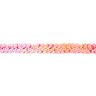 Elastický pajetkový prýmek [20 mm] – broskvově oranžová/růžová,  thumbnail number 1
