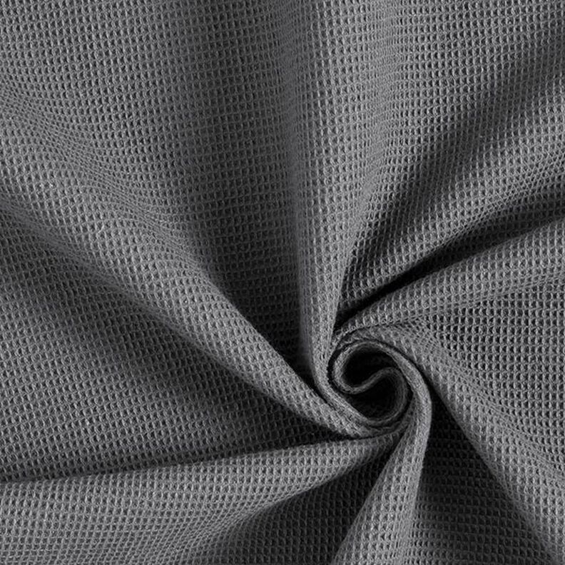 Vaflové piké Mini – tmavě šedá,  image number 1