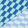 Měkké zvlněné kostky | Poppy Fabrics – královská modr/ledově modrá,  thumbnail number 4