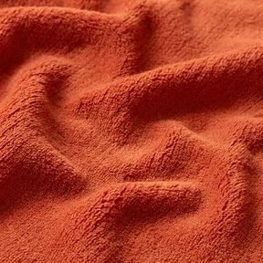 Hebký fleece – terracotta, 