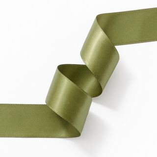 Saténová stuha [25 mm] – olivová, 