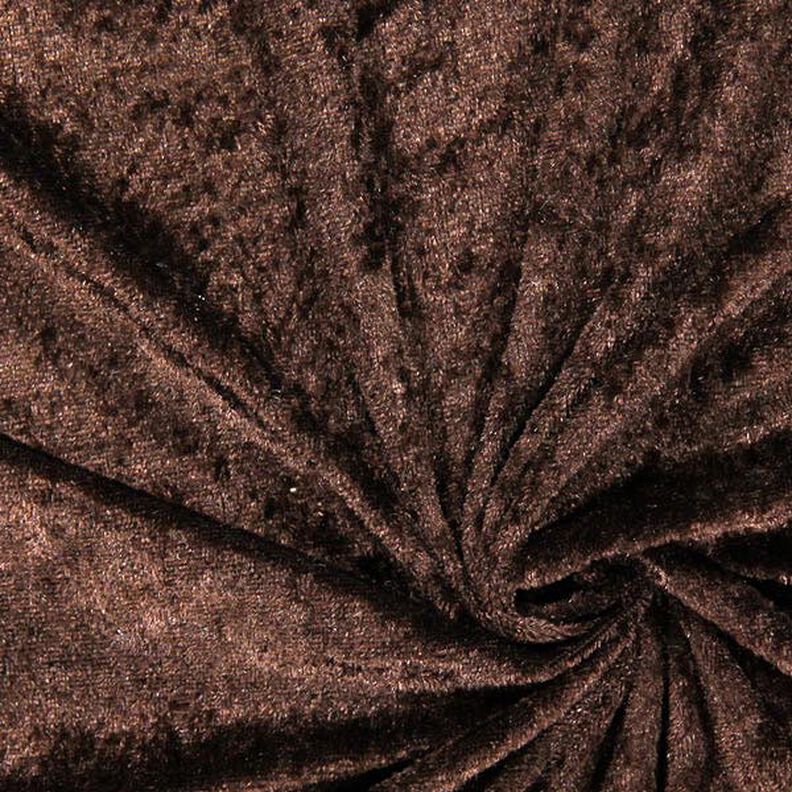 Panné samet – tmavě hnědá,  image number 1