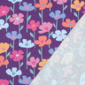 Francouzské froté letní teplákovina Barevné květiny | Poppy Fabrics – červenofialková,  thumbnail number 4