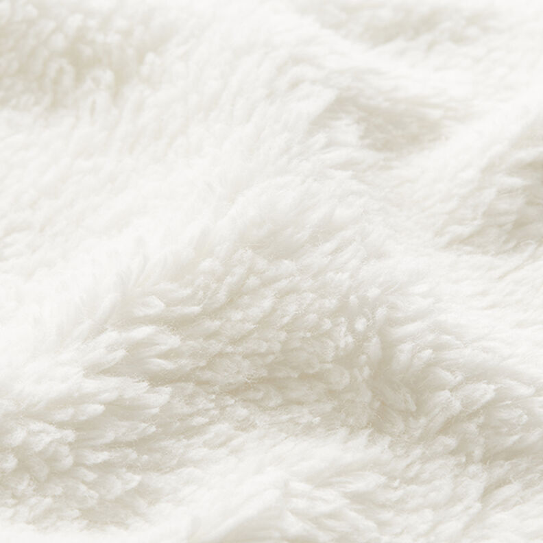 Bavlněný materiál šerpa jednobarevný – vlněná bílá,  image number 2