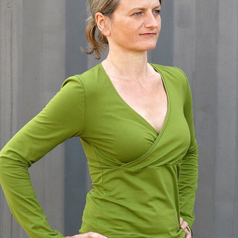 FRAU LIESE Košile zavinovacího vzhledu | Studio Schnittreif | XS-XXL,  image number 8