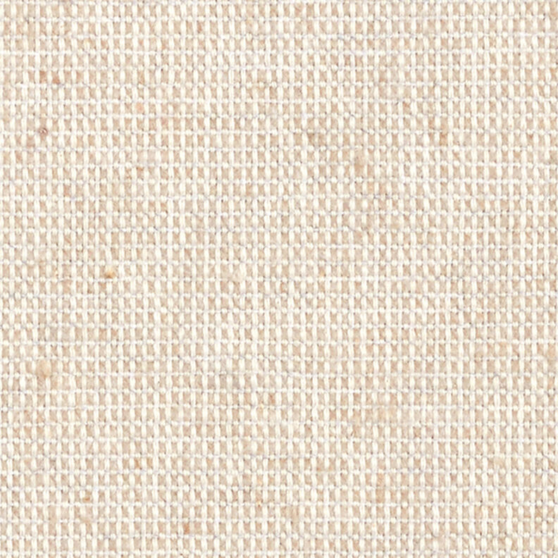 Dekorační látka polopanama s žebrovanou strukturou, recyklovaná bavlna – béžová,  image number 5