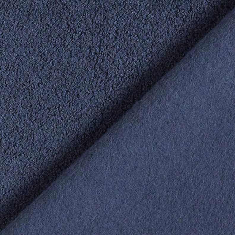 Bavlna Teplákovina Terry Fleece – namornicka modr,  image number 3