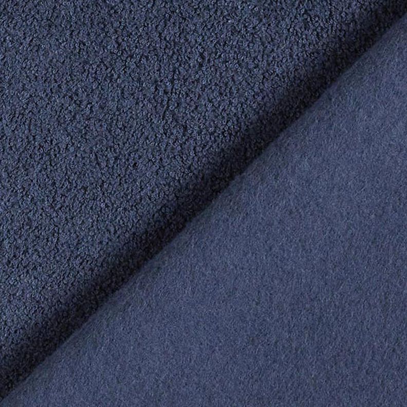 Bavlna Teplákovina Terry Fleece – namornicka modr,  image number 3