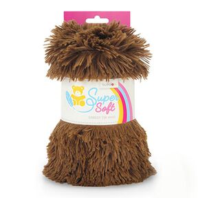 Střapatý plyš SHAGGY [1 M x 0,75 M | Vlas: 30 mm] - hnědé | Kullaloo, 