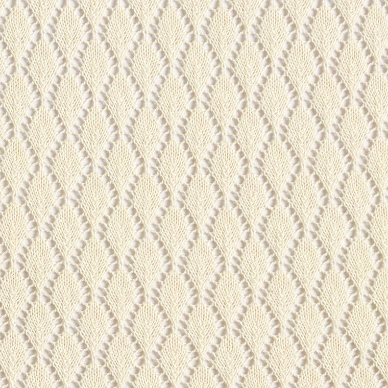 Pletenina Crochette – vlněná bílá, image number 1