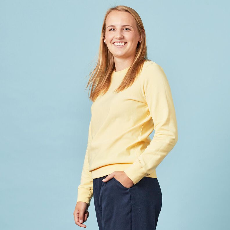 Látka na náplety jednobarevná – vanilkově žlutá,  image number 6