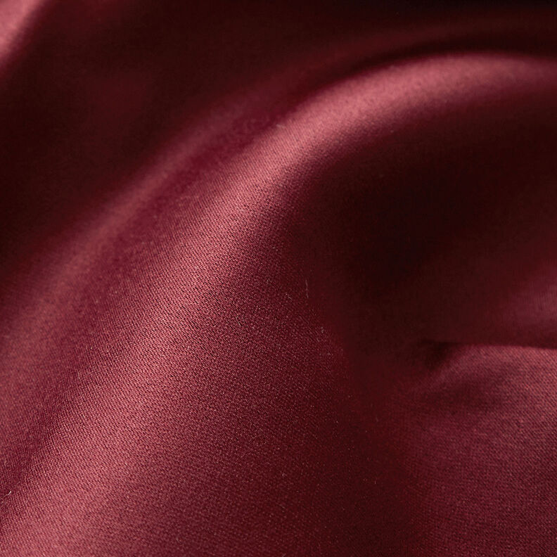 Satén Duchesse – bordó,  image number 6