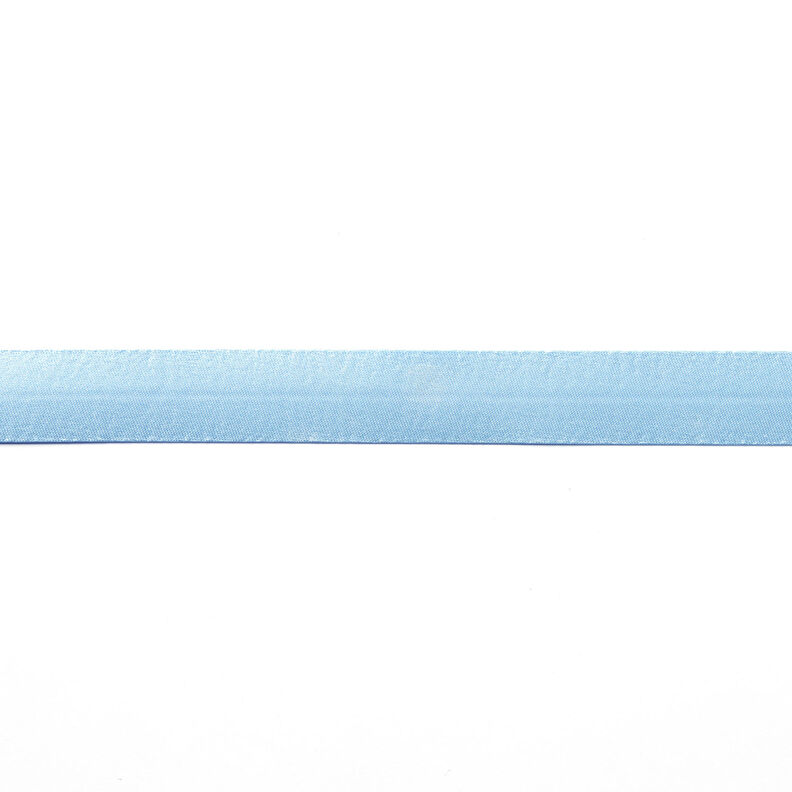 Šikmý proužek Satén [20 mm] – baby modra,  image number 1