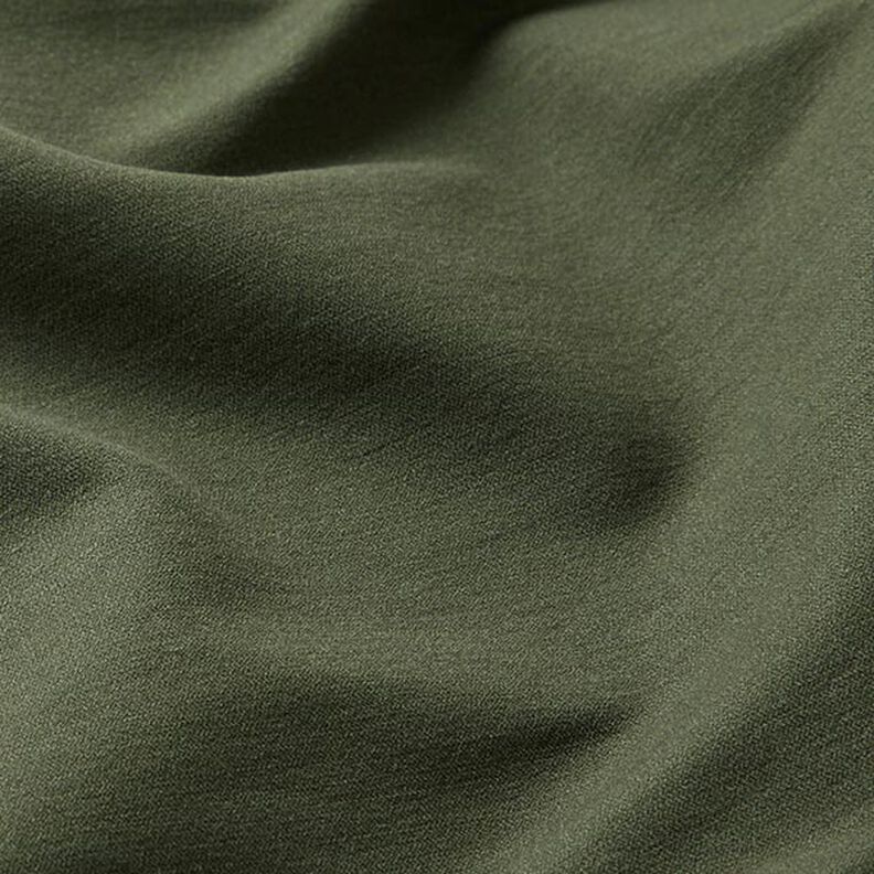 Vysoce elastická látka na kalhoty jednobarevná – khaki,  image number 2