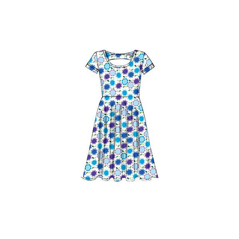 Dívčí šaty, McCalls 7079 | 128 - 152 | 140 - 158,  image number 7