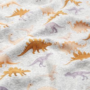 Alpenfleece Dinosauři – přírodni/karamelová, 