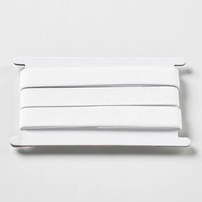 Hladká gumová stužka [3 m | 20 mm] – bílá, 