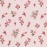 Bavlněná látka Kreton Mini květiny – rose/výrazná jasně růžová,  thumbnail number 1