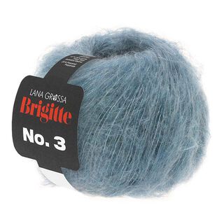 BRIGITTE No.3, 25g | Lana Grossa – modrošedá, 